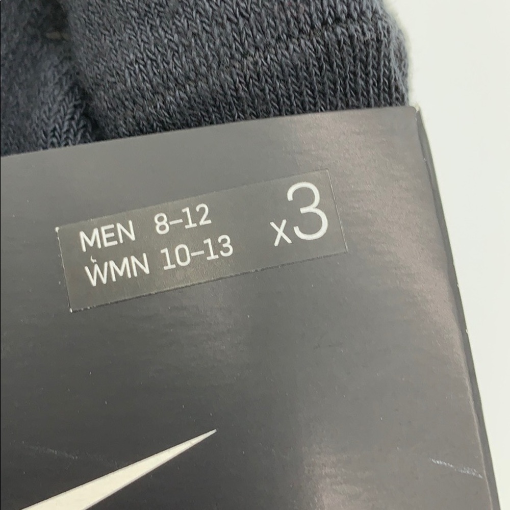 NIKE EVERYDAY COTTON CUSHIONED ANKLE TRAININ SOCKS - Picture 12 of 13